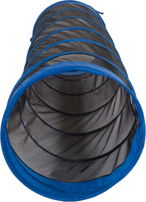Pacific Play Tents 20406 Kids The Fun Tube 6-Foot Crawl Play Tunnel, Blue/Black