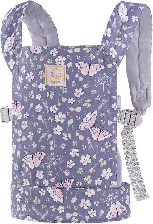 GAGAKU Baby Doll Carrier for Little Girls Kids, Reborn Doll Accessories, Toy Baby Dolls Sling for Toddlers - Blue