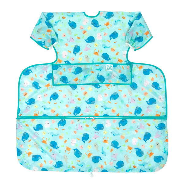 Bumkins Baby Bib and High Chair Cover Combination, for 6-24 Mos, Girl