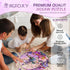 Hummingbird Wooden Puzzles for Adults, Unique Animal Shape Jigsaw Puzzles, Birthday Gifts for Family (S-8.4 * 8.1in-100