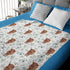 Highland Cow Eucalyptus Leaf Baby Blanket, Western Farm Animal Yak Flannel Fleece Nursery Swaddle Receiving Blankets,