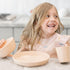 Sets Tiny Twinkle Mess-proof Apron Bib and Tableware Bundle