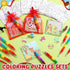 Fullhawl 12 Sets 12 12 Farm Animal Puzzles Barnyard Color Your Own Puzzles DIY Barn Theme Jigsaw Crafts with Stackable