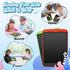 SOOOO LCD Writing Tablet for Kids, 2 Pack 10 Inch Colorful Doodle Board for Ages 3-7, Educational Sketch Pad
