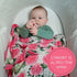 100% 47 47 Inches 3 Pack) LollyBanks Muslin Swaddle Blankets, Cotton Baby Swaddle Blanket for Girls, Soft and Large x