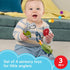 Set, 4-Piece 3+ Fisher-Price Baby Toys Mini Me Moments Reel Fun Fishing Sensory Activities for Newborn Developmental