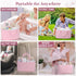 19L 16.8"x9.8"x9" Baby Diaper Caddy Organizer, Cotton Rope Diaper Basket, Changing Table Storage Caddy With Removable
