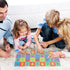 36Pcs Mini Number Alphabet,Toddle Alphabet Puzzle Table Mat for Learning, Baby Foam Play Mat for Early Childhood