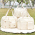 KMGDM Multifunctional Storage Bag Wear Resistant Diaper Organiser Case with Lovely Cartoon Pattern for Traveling Moms