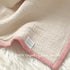 4 Girls,100% 47 47" Layers Muslin Baby Blankets for Cotton Muslin Toddler Blanket,Crib Blanket,Muslin Swaddle