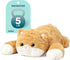 IKASA 5 lbs Weighted Stuffed Animal Orange Tabby Cat Plush Toy,Giant Large