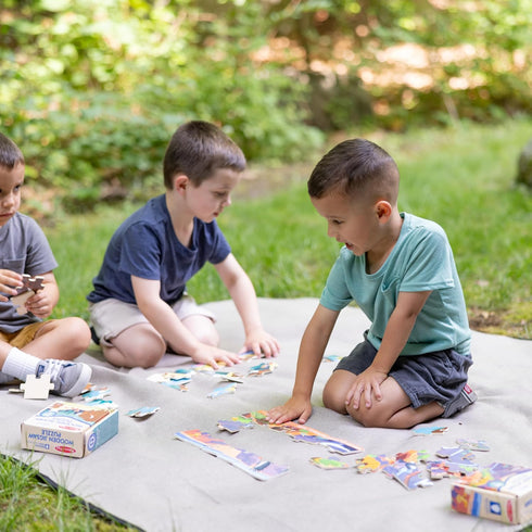 24pc Jigsaw Puzzle Bundle for Boys and Girls Ages 3+ - National Parks by Melissa & Doug
