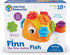 Learning Resources Finn the Fine Motor Fish, 12 Pieces, Fine Motor and Sensory Toy for Toddlers