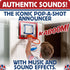 Pop-A-Shot Super Slam Mini Basketball Hoop for Kids and Adults | 2 Basketballs and Pump | Breakaway Rim