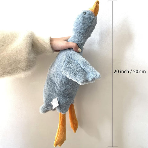 20 inch, Tanha Goose Stuffed Animal, Soft Goose Plush, Cute Stuffed Goose, Duck Stuffed Animal - Grey