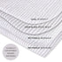 Ely's & Co. Patent Pending Waterproof Bassinet Sheet, 2 Pack Neutral Taupe Grey Splash & Stripes for Baby Girl and Boy