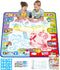 Jasonwell Aqua Water Doodle Mat 31 X 31 Inches, Extra Large Magic Drawing Mat, Educational Gifts for Kids Age 2-8