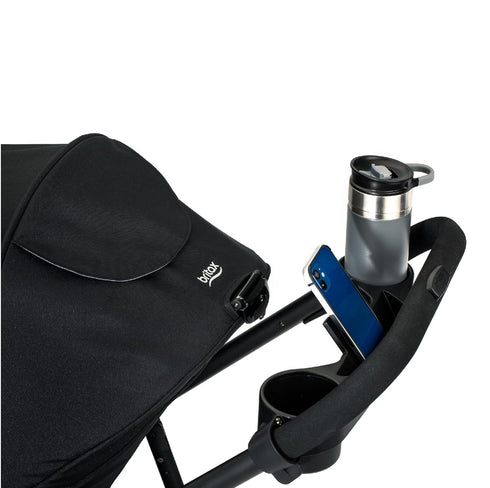 Britax Parent Tray for Strollers - Classic Black