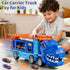 GYYCKTD 3 4 5 6 7 8 Playset 12 2-Tier 3-5 4-8 Race Track Truck Toys for Years Old Boys, Carrier Vehicle with Die-Cast