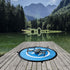 30"/75cm Waterproof Drone Landing Pad, Portable Foldable Helipad for DJI Mavic Pro Phantom 2/3/4, RC Drones