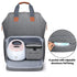Backpack 2 LUXJA Breast Pump Bag with Compartments for Cooler Bag and Laptop, Breast Pump with Options for Wearing