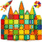 CuteTiger Magnetic Tiles, Magnet Tiles, 100 Pcs Magnetic Building Blocks No Cars,