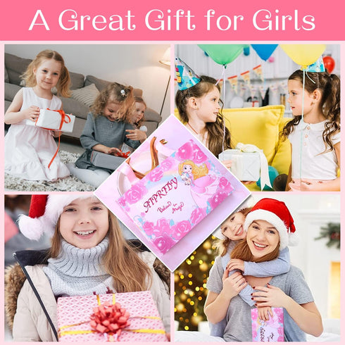 AIPRIDY Unicorn Mermaid Charm Bracelet Making Kit, 72 Pieces Jewelry Crafts Gifts for Girls 5-12 Years Old