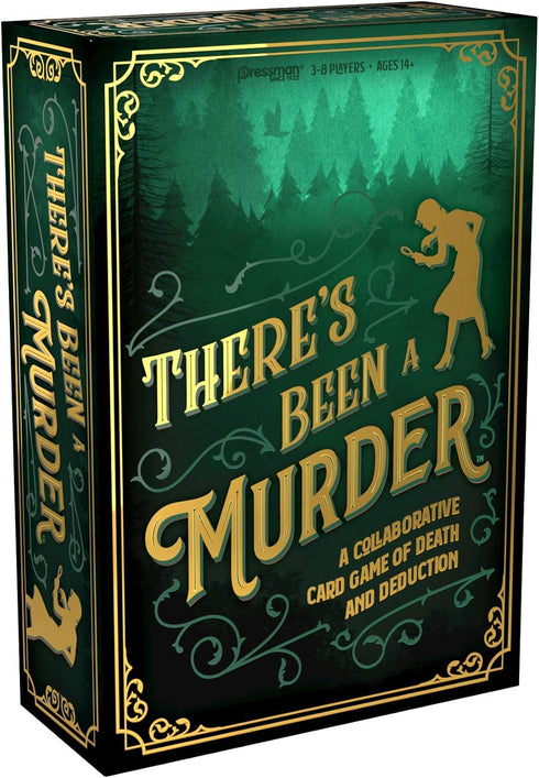 There's Been A Murder - Collaborative Card Game of Death and Deduction by Pressman, for Ages 14 and Up
