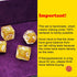 Haxtec Glitter DND Dice Set, 7PCS Polyhedral D D Dice for Roleplaying Games, Compatible with Dungeons and Dragons