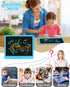 KOKODI 15 Inch LCD Writing Tablet with Anti-Lost Stylus, Erasable Doodle Board for Kids, Colorful Toddler Drawing Pad,