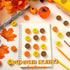 Chuangdi 75 Pcs Pumpkin Erasers Bulk, Fall Mini Novelty Party Pencil Erasers for Kids, Teacher Rewards