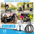 Inner Tube Tire Replacements Two 16'' x 1.75/2.125 & One 12.5'' x 1.75/2.25 for Jogging Stroller, Compatible w/All Brands: BoB Revolution Flex/Pro/SE/SU, Graco, Go Jogging & More, by Mata1-USA