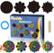BeYumi 60Pcs Mandala Scratch Cards Gift Set, DIY Magic Scratch Off Paper Art Kit for Kids and Home Decor