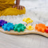Melissa & Doug Rainbow Caterpillar Gear Toy - 6 Interchangeable Gears for Toddlers and Babies