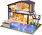 CUTEROOM Miniature House Kit, DIY Dollhouse Kit for Adults to Build, Mini