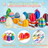 12Pcs 3D 8.86inch 3D 12Pack Printed Dragon Eggs Mini Dragon Eggs with Dragon Inside Printed Toys Dragon Toys for Kid