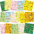 Fancy Land 16 Sheets Holiday Stickers, 800 Seasons Assortment Stickers for Kids Craft Party Favors