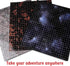 Hexers Role-playing Game Board Mat, Square Grid Terrains, 8 Different Terrains for Dungeons and Dragons RPG