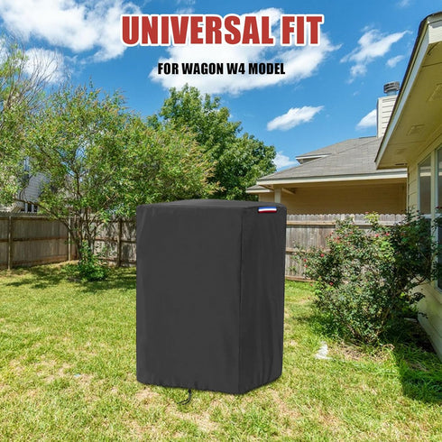 Wagon Cover for Wonderfold Wagon W4 Original (Cover Only) - Waterproof 420D Stroller Wagon Cover with Adjustable