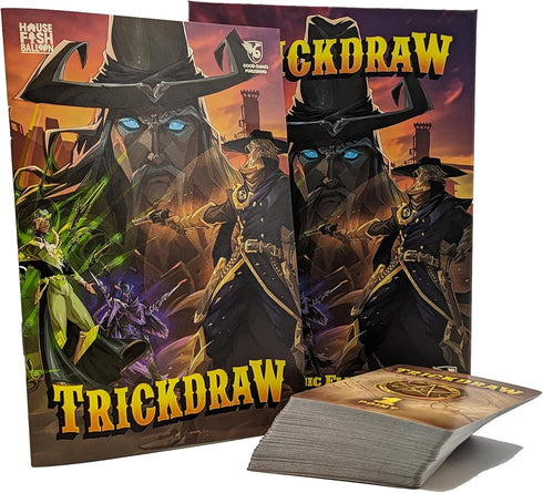 Fast Paced Card Game - TRICKDRAW with Magic Flippin' Cowboys Strategy