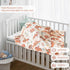 4 Pack 47"x47" Muslin Swaddle Blankets for Newborn, Large Soft Breathable Bamboo Cotton Baby Blanket, Lightweight