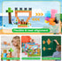 100PCS 3 4 5 6 7 8 9 10 Annexfun Magnetic Blocks - Building Blocks - Toys for Montessori Toddler Christmas Birthday
