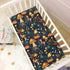 SDMKA 28x52 Inch Mushrooms Forest Crib Sheets for Boys Girls - Portable Microfiber Fitted Crib Sheet for Standard Crib