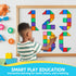 SYNCFUN Magnetic Tiles 110pcs, 3D Magnet Building Tiles with Vehicle, Construction Blocks Set for Kids, STEM