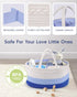 Maliton Baby Diaper Caddy Organizer, Cotton Rope Diaper Caddy Basket, Large Storage Basket for Newborn Boys and Girls