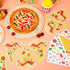 Make a Pizza Stickers - Pizza Crafts Party Supplies and Decorations for DIY Arts Birthday Games (36 Sheets)