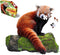 Madd Capp Puzzles Jr. - I AM Lil’ Red Panda - 100 Pieces - Jigsaw Puzzle Animal Shaped
