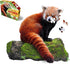 Madd Capp Puzzles Jr. - I AM Lil’ Red Panda - 100 Pieces - Jigsaw Puzzle Animal Shaped