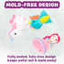 6 Pack Tub Works Fantasy Watertight Bath Toys, | Sealed, No Hole Bath Toys Design Keeps Moisture Out | Soft, Squeezable