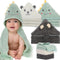 Saranna Baby Hooded Towels for Newborn 13pcs, Soft Baby Bath Towels and